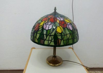 Lampa tiffany technikou Tulip 3